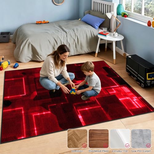 Tapis de jeu gaming pour chambre 70x110cm antidérapant - 6
