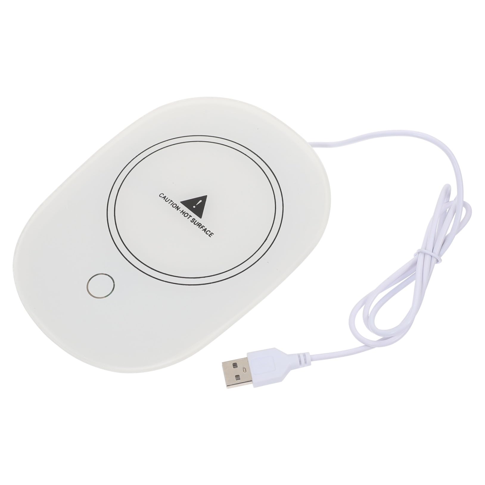 Calentador de tazas USB posavasos portátil de plástico para hogar