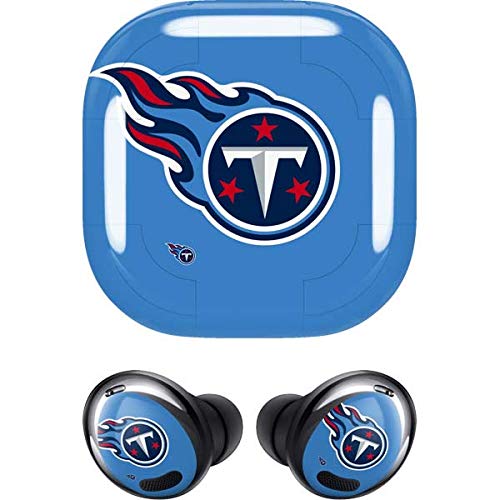 Skinit Decal Audio Skin Compatible with Samsung Galaxy Buds Pro - Officially Licensed NFL Tennessee Titans Large Logo Design