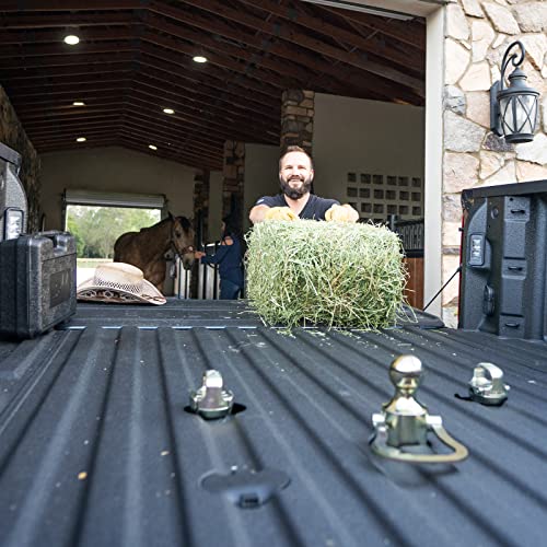 B&W Trailer Hitches American-Made OEM Gooseneck Ball & Safety Chain Kit for Ford, GM, Nissan - GNXA2061