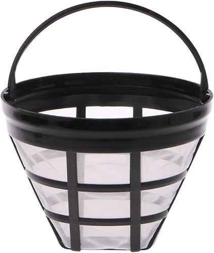 Filtro de café cesta vacía recargable con asa herramienta portátil para lavavajillas no tóxica para hacer café, estufa, cafetera superior