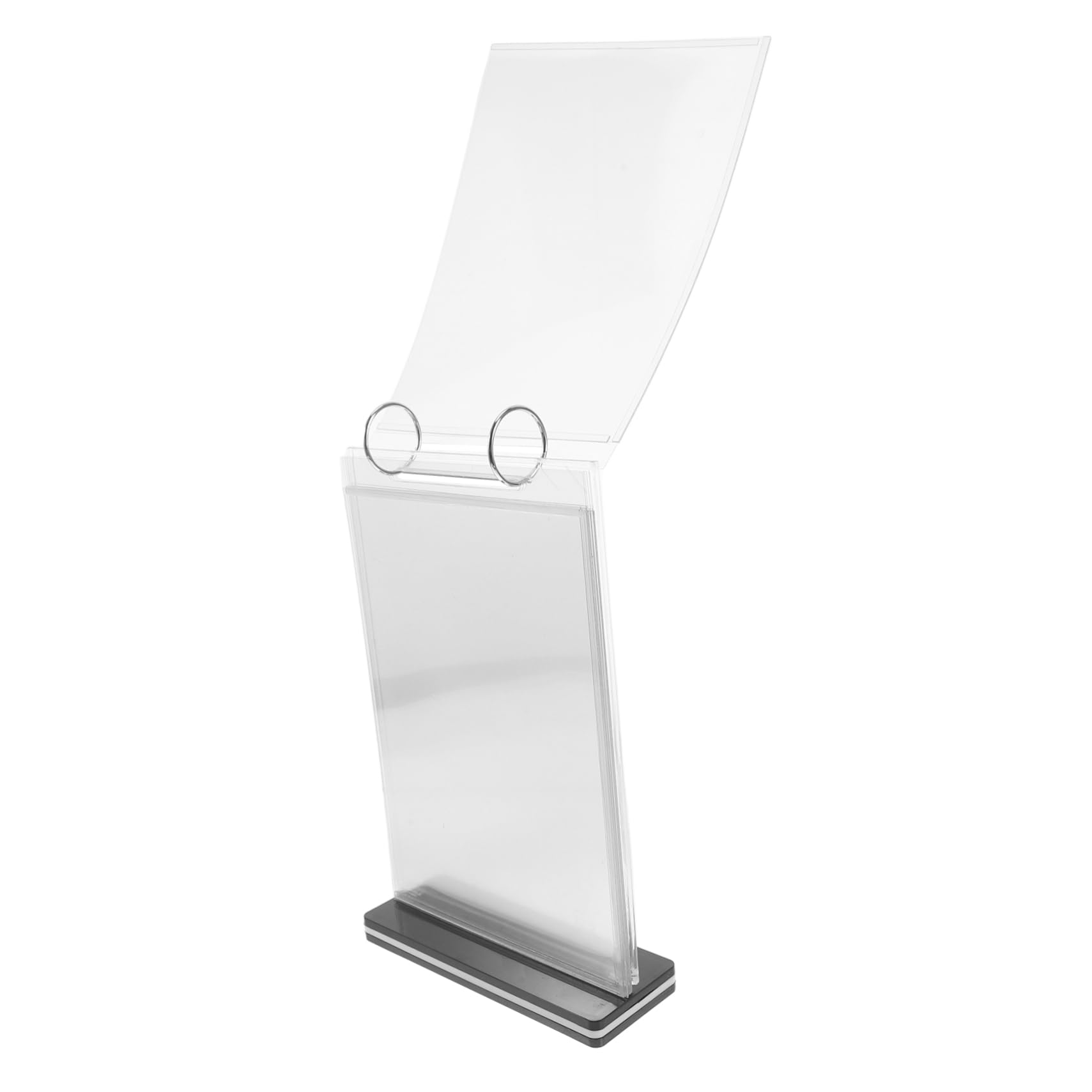 Support de menu acrylique double face pour table et comptoir - 8