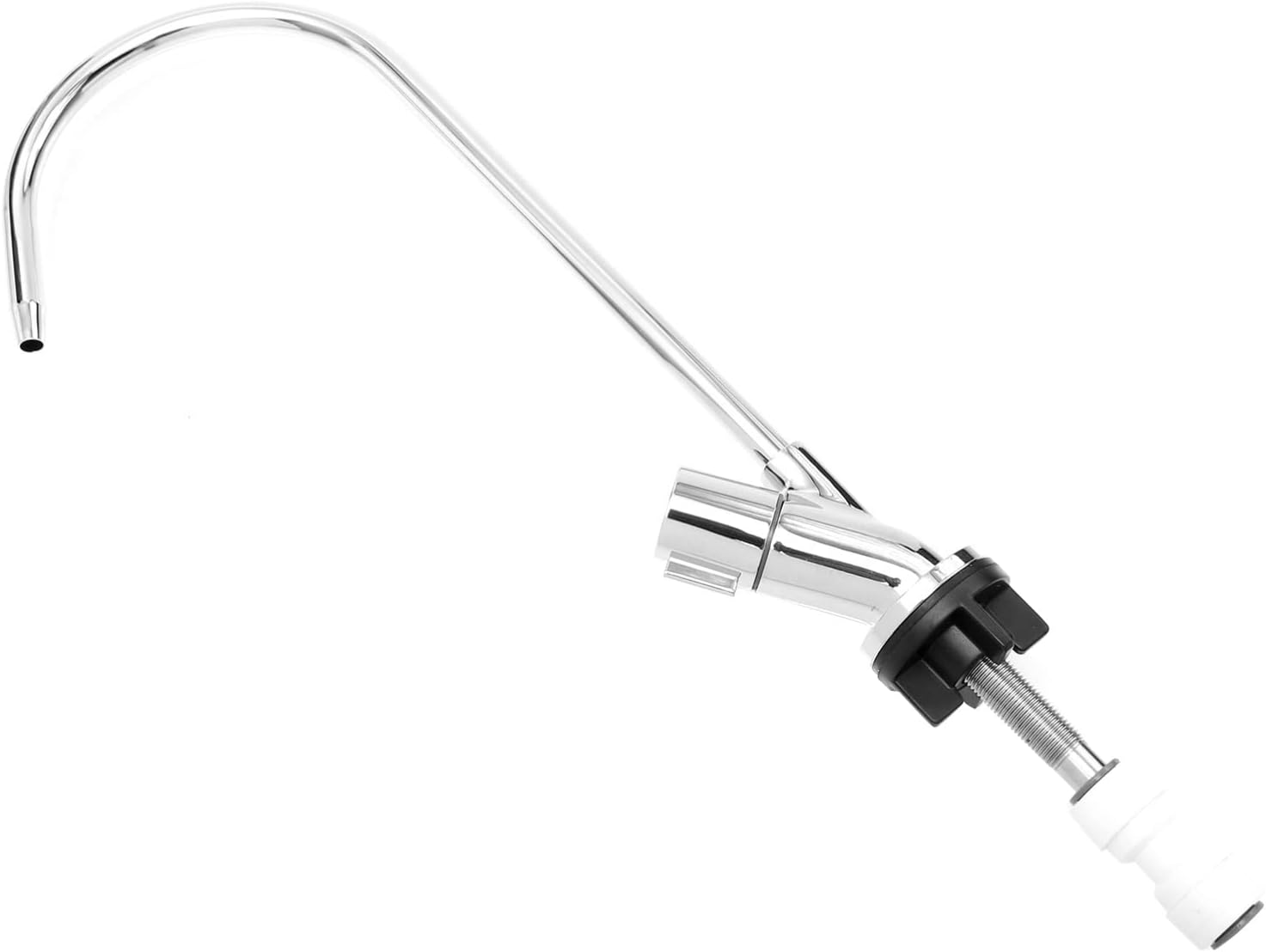 Housoutil Sink Parts Parts Gooseneck Faucet Kitchen Water Purifier Faucet Practical Gooseneck Faucet Metal Water Tap for Kitchen Home Bathroom Toilet Toilet Toilet Sink Toilet