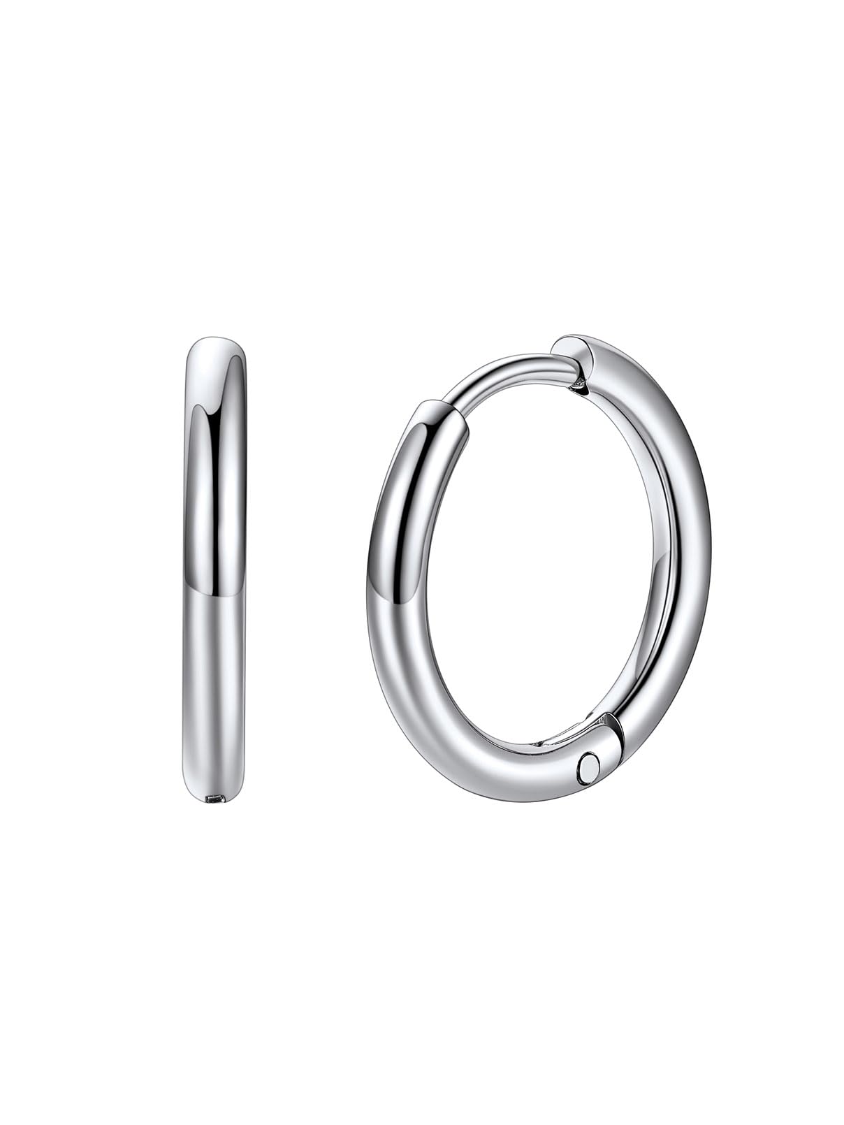FaithHeart Hoop Earrings