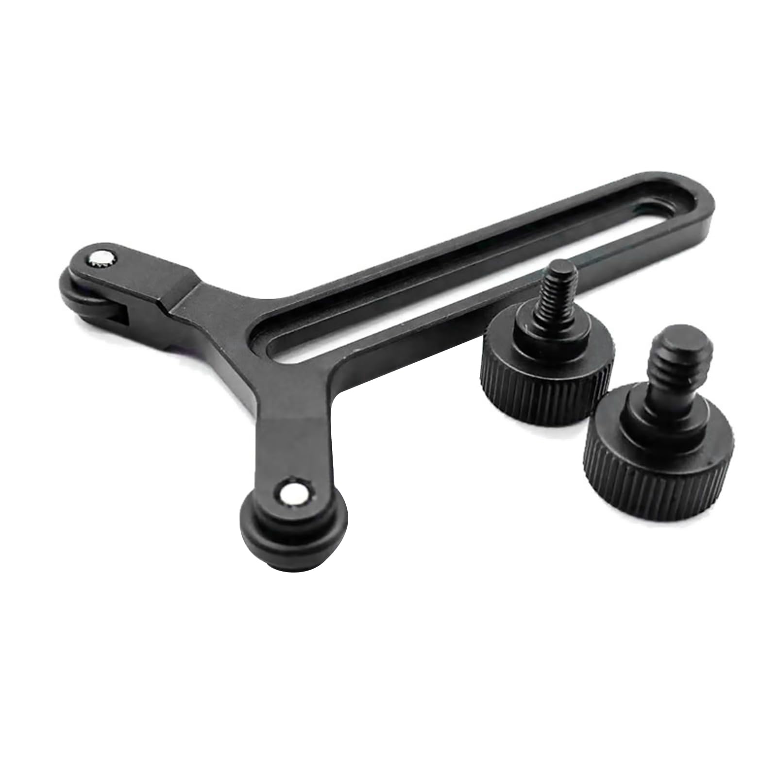 Lens Support Bracket Y Bracket with Double Wheels for DJI Rs3 Gimbal Plate Lens System Mount