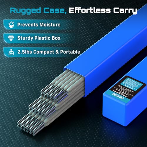 Image of Seesii E6013 2.5LB 3 /32'' Welding Rod Carbon Steel Stick Electrodes for Arc Welding, Welding Sticks for Home Repair
