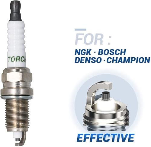 Miniatura 4 de Spark Plug K6RAU-11 Replace For AVEO 1.4 Ignition System Auto Replacement Parts Engine Spark Plug (Color : 8 pieces K6RAU-11)