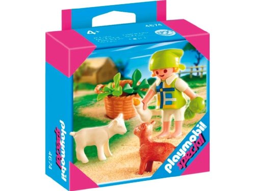 Playmobil Niña con Cabra