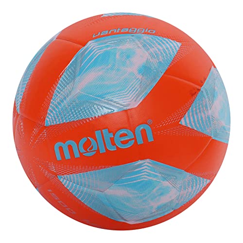 Molten Vantaggio F9A1500 Laminated Pvc Futsal Ball, Orange , Size 4 #TOP21