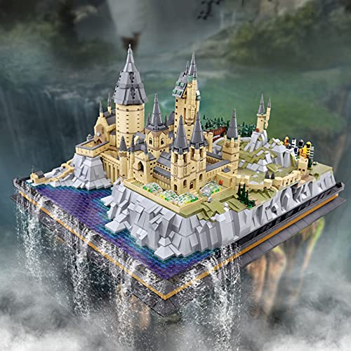 Mould 22004, Hogwarts Schloss Zauberschule Modellbausatz 6862 Teile Groß Schloss Bauset, MOC Magisches Schloss… – Bild 3