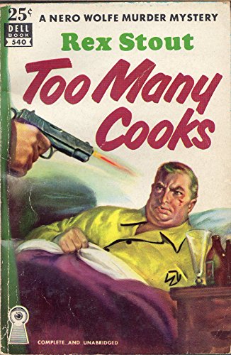Too Many Cooks. A Dell Mystery. Dell #540. B008423B98 Book Cover
