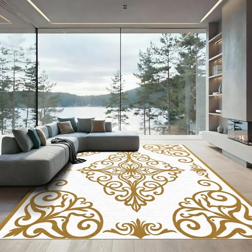 Tapete Decorativo Oriental Lavable 5'x7'