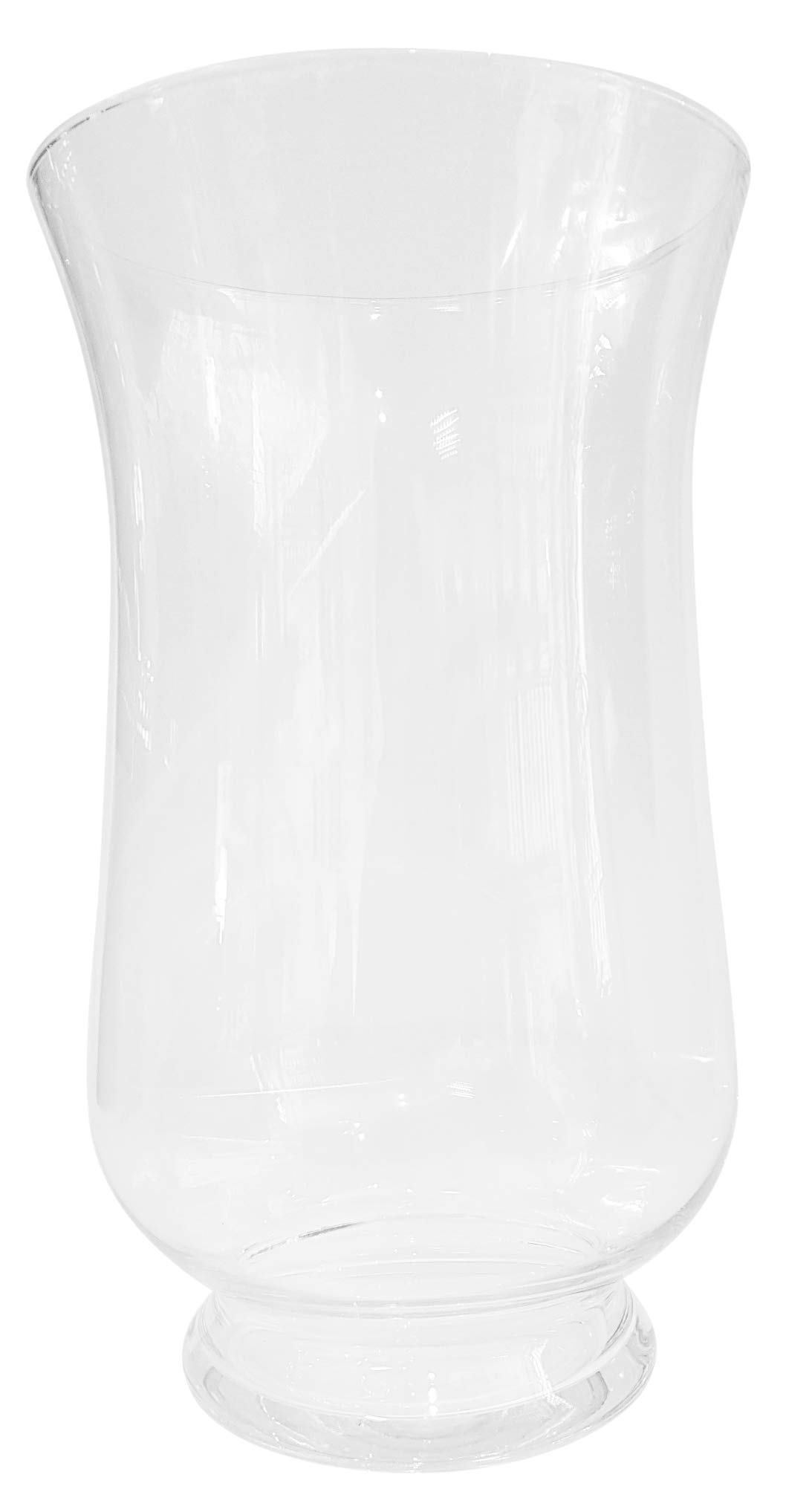 Gigante Jarron de suelo de cristal transparente, gran florero de vidrio claro soplado a boca , grandes jarron de suelo, vaso de tierra el florero para flores talludas, de modo decorativo, la gran apertura aprox. 22 cm, altura circa 55 cm, diseñado y fabricado por la Oberstdorfer Glashütte