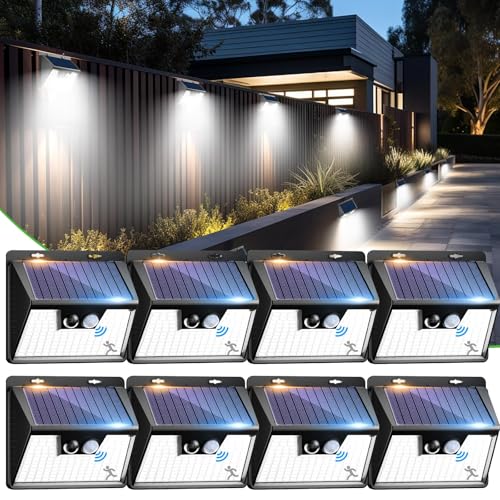 nipify Solar Security Lights Outdoor