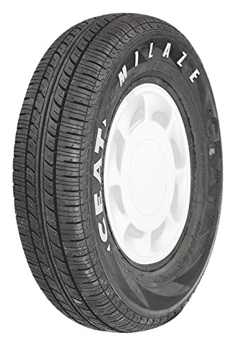 Ceat Milaze TL 145/80 R12 74T Tubeless Car Tyre (Set of 2)