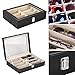 Produktbild Brillen Aufbewahrungskoffer, 8 Slots Brillen Sonnenbrille Gläser Organizer Portable Aufbewahrungskoffer Schmuck Dispay Grid Box