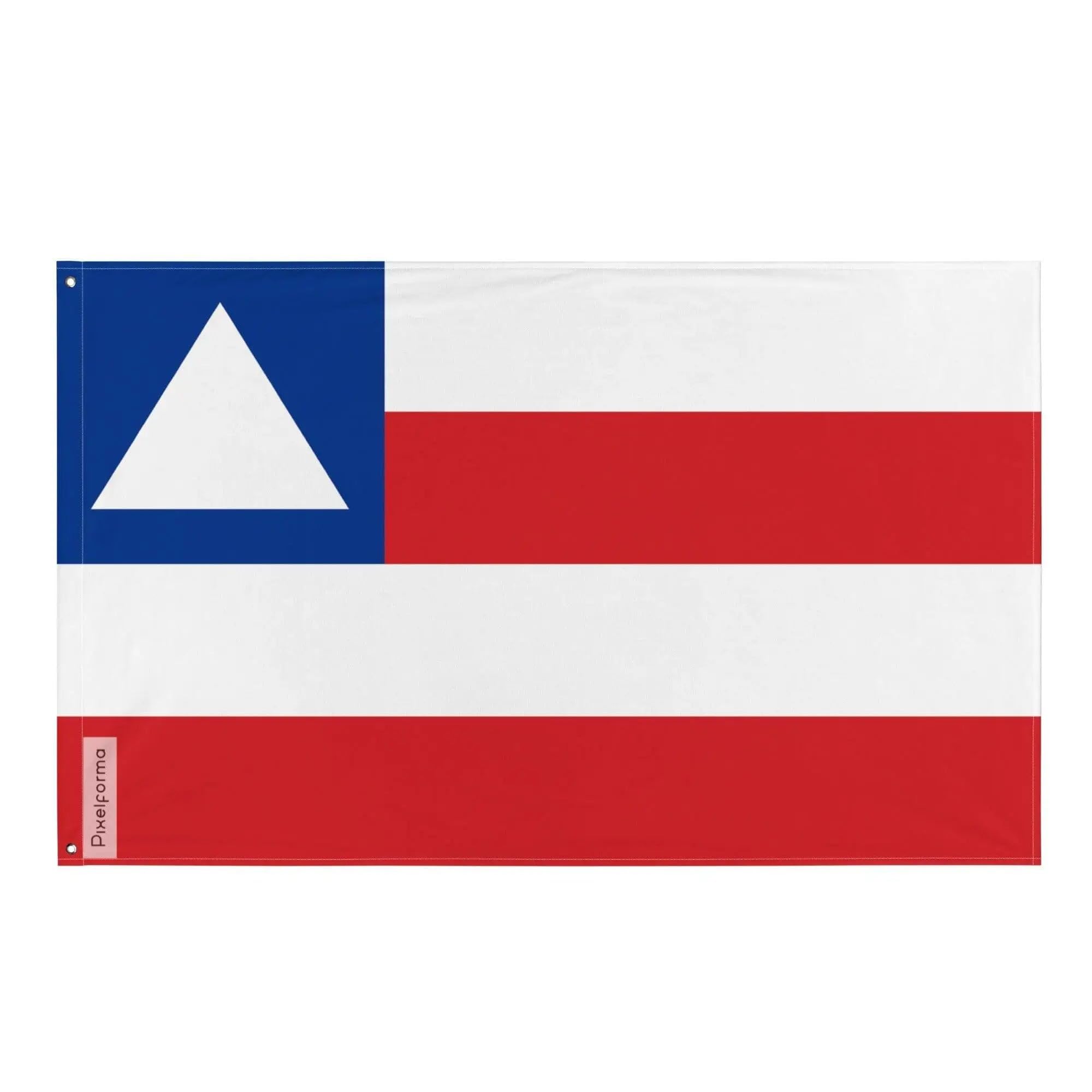 Drapeau Bahia Pixelforma en polyester résistant toutes tailles avec 2 oeillets en fer