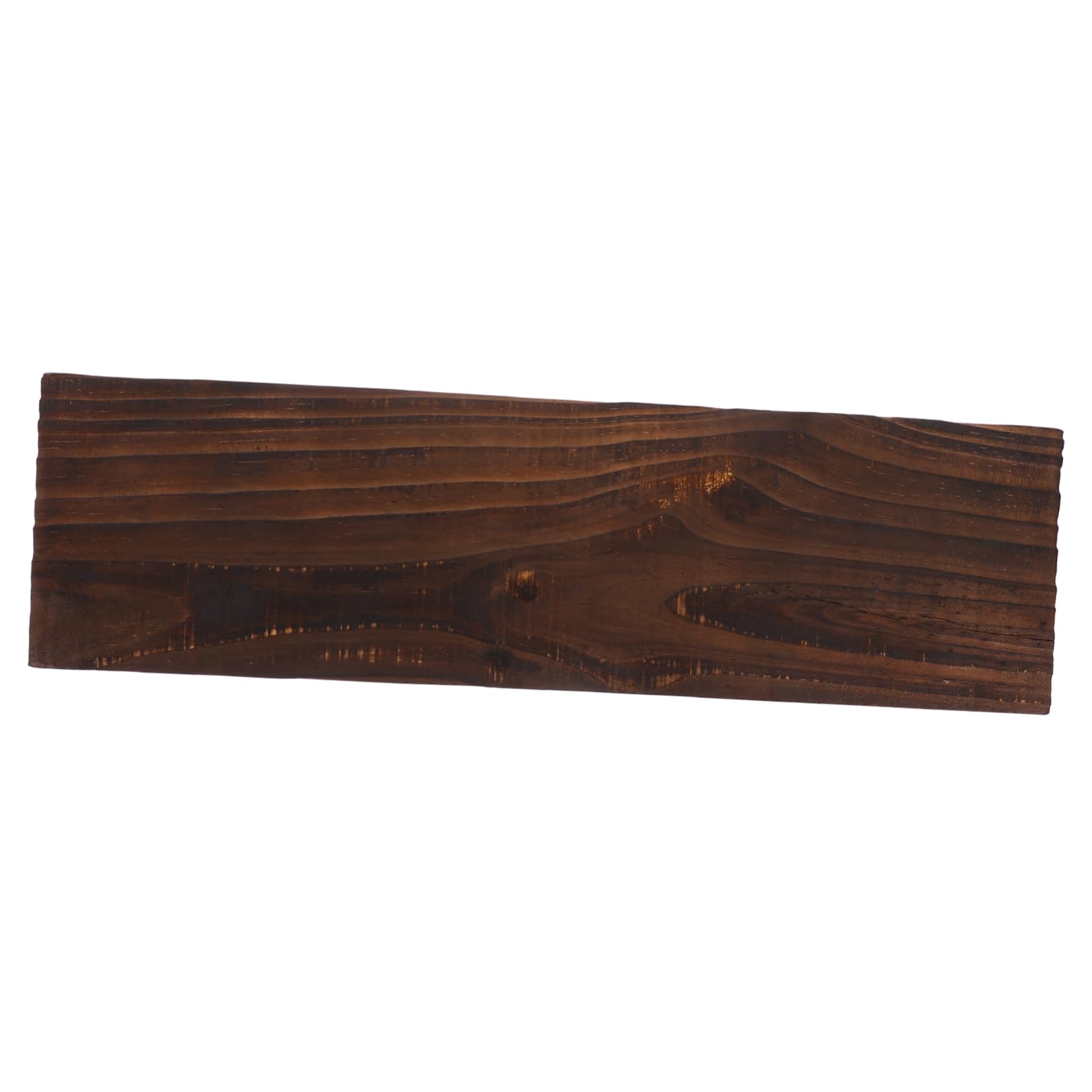 PRETYZOOM Wood Board Decorations for Fish Tank Carbonized Wood Aquarium Prop Landscape 1pc
