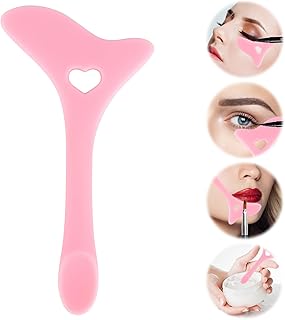 CTDMJ Eyeliner Stencils Wing Tips Silicone Eyeliner Tool Eyeliner Winged Aid Tool Reusable Eyeliner Stencils Aid Tool Silicone Eyeliner Aid Lipstick Wearing Aid Face Cream Eyelash Makeup Applicator