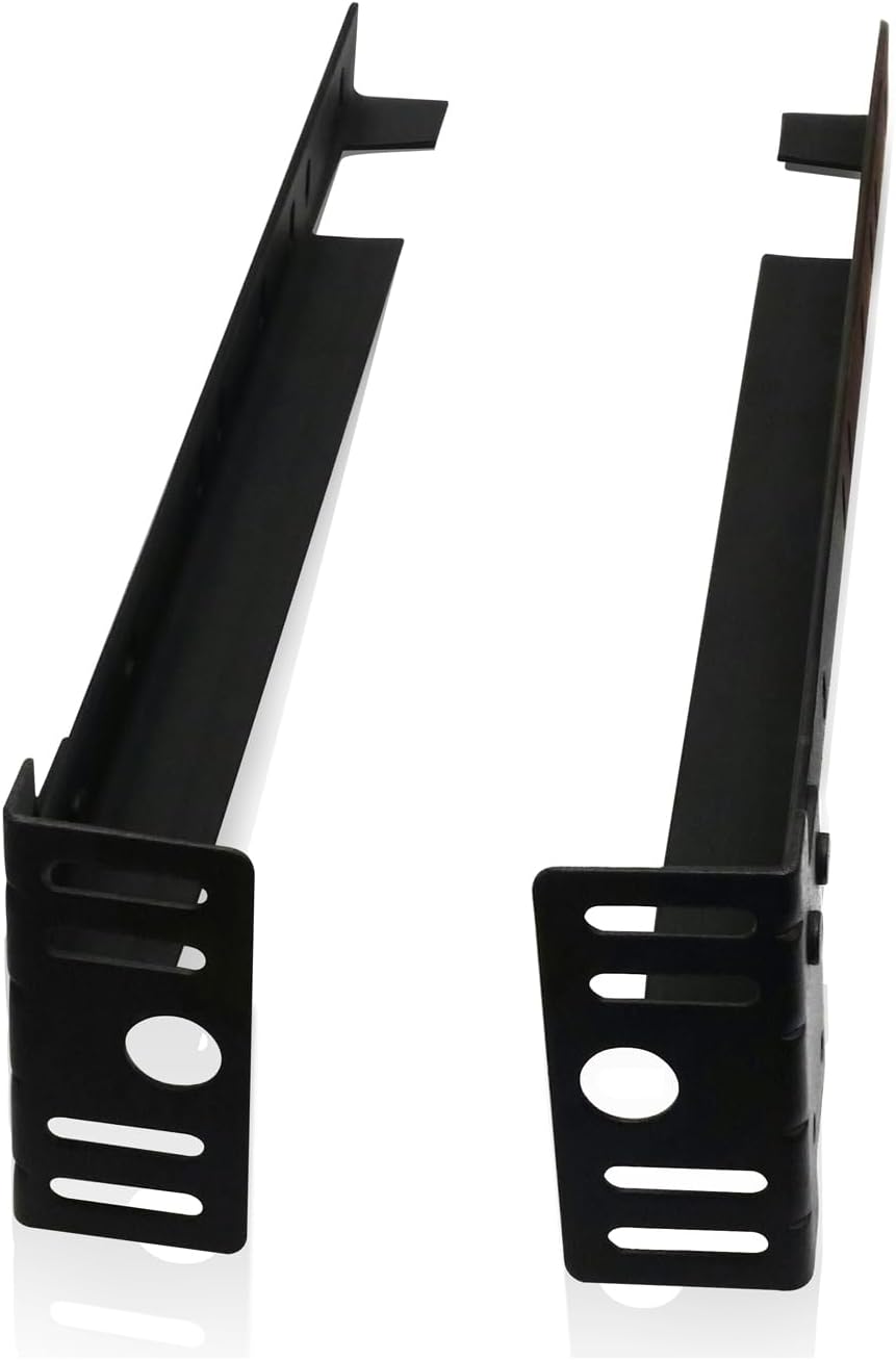 Kings Brand Furniture Bed Frame Footboard Extension Brackets Set of 2 Compatible with Twin, Full, Queen, King Sizes