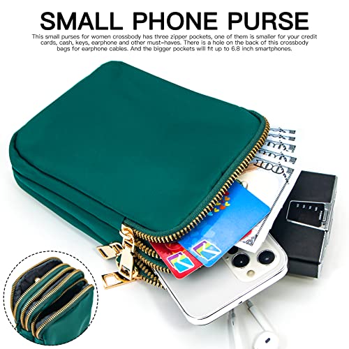 Image of YINHEXI Small Crossbody Bags for Women, Mini Cell Phone Wallet Purse, Shoulder Bag for Women and Men