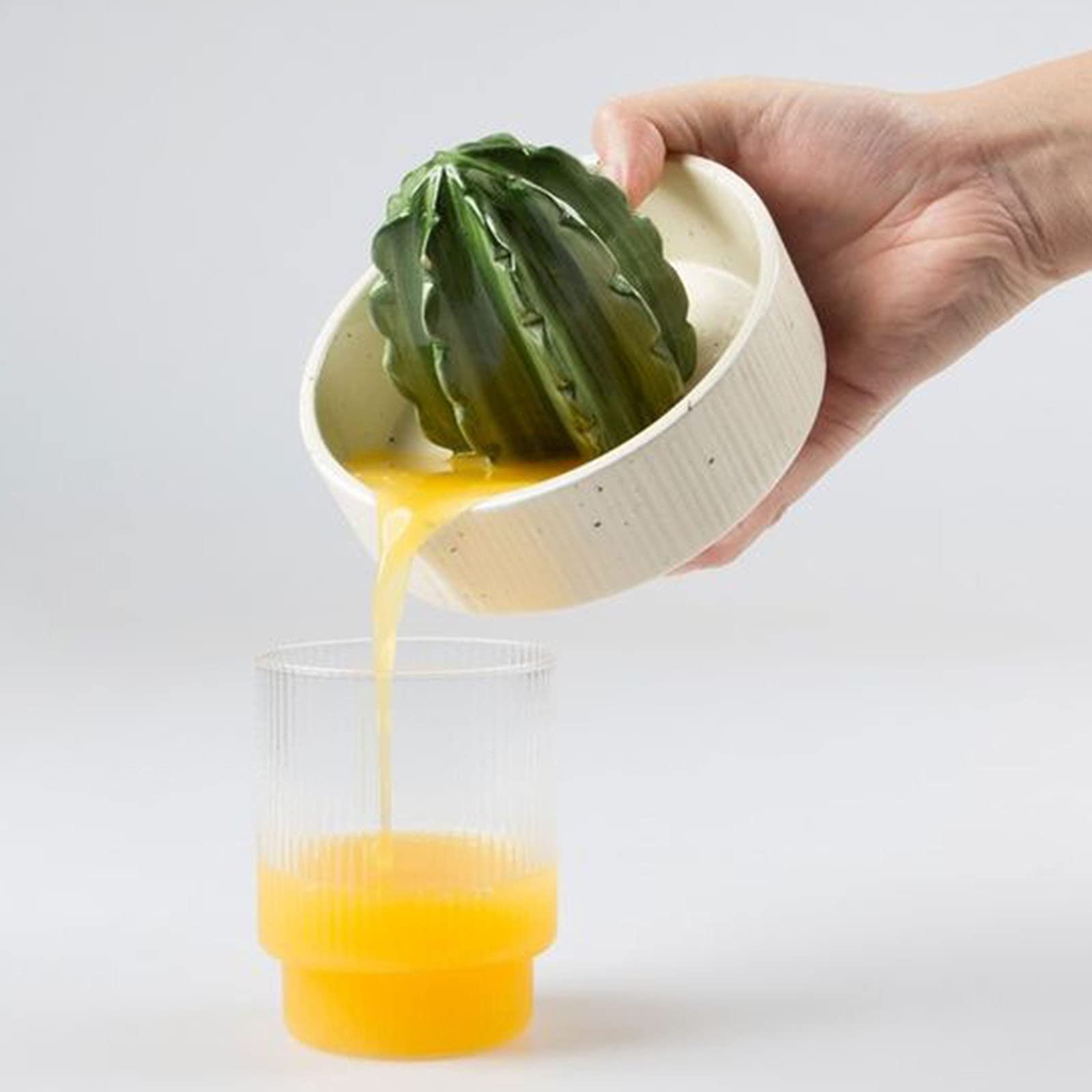 Amazon.de: Cakunmik Kaktus-Entsafter, Keramik-Juicer-Manuelle Pressen von  Frchten Zitrone Orangensaft, Juicer-Handbuch, weie Entsafter Presse  Fruchtpresse Porzellan-Tank