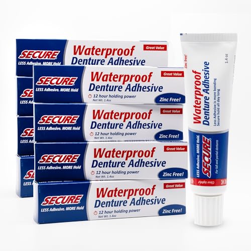 Secure Denture Adhesive Cream Zinc Free