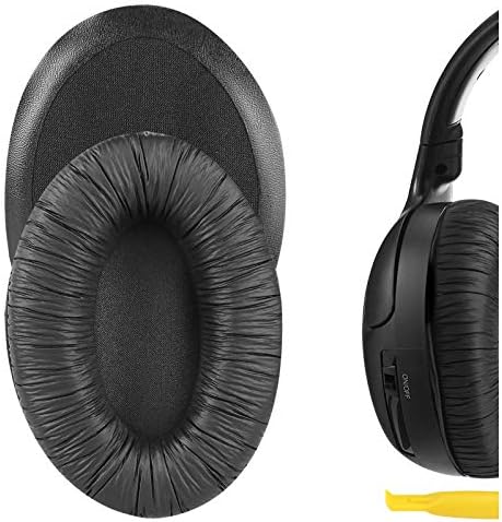 Headphone Ear Pad Covers Black Replacement Ear Pad Cushions For Sennheiser RS HDR 130 & 140 Wireless Headphones Sennheiser Hdr 120 Headphones - Foto 8