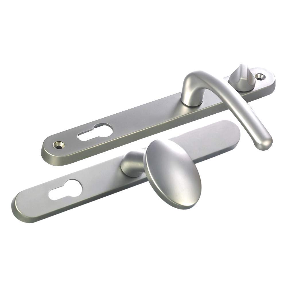Fab & Fix Chrome Balmoral 92/62 Lever/Pad Snib Upvc Furniture - Satin