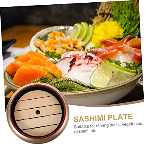 Set de 2 platos para sushi y sashimi miniatura 5