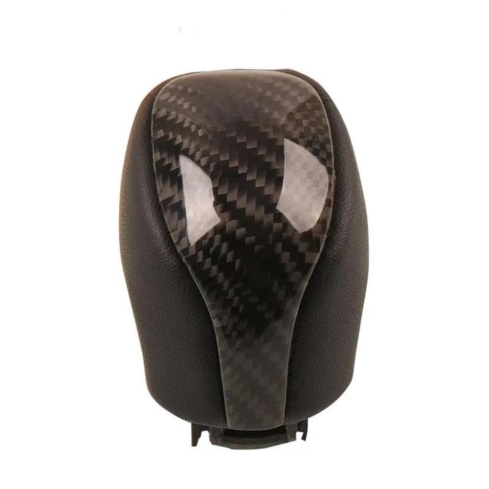 Poanbcgy Black Shift Ball Joint Real Carbon Fiber Gear Shift Knob For Toyota Reiz Mark X 2010 2011 2012 2013 2014 2015 2016 2017(Black)