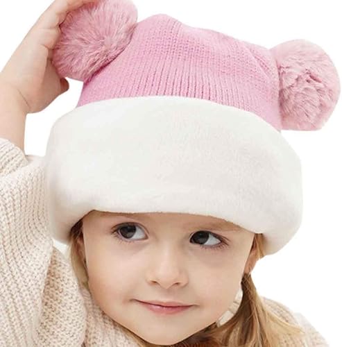 Miniatura 5 de Sombrero de invierno con capucha para las orejas de invierno gorro cálido para bebé bufanda para niños gorro de punto para niña cuidado del bebé