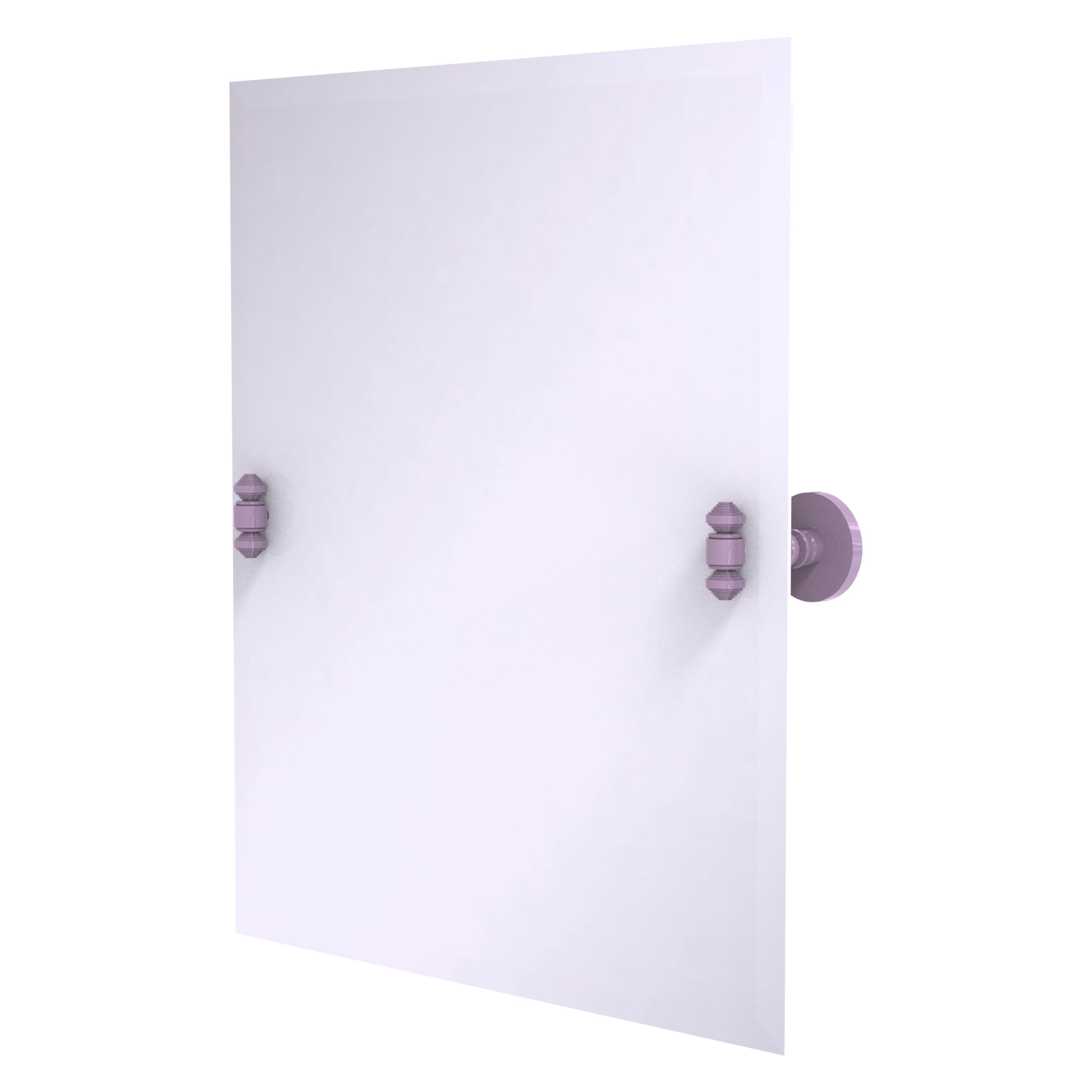 Allied Brass SB-92-LVN Frameless Rectangular Tilt Mirror with Beveled Edge, Lavender