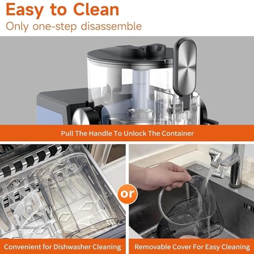 Machine à Granité 2 L avec 6 programmes préréglés et écran tactile - 8
