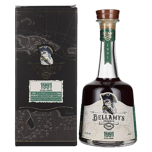 Perfetto come regalo Bellamy\'s Reserve Rum Guyana Enmore 1991 54,3% Vol. 0,7l in Giftbox