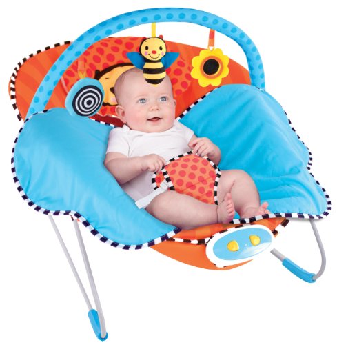 Image of Sassy Cuddle Bug Bouncer, Whimsical Bumble Bee