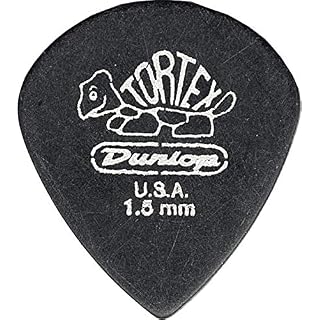 Dunlop Médiators Tortex Jazz III, XL, 1,5 mm - Les Beatles, Paul McCartney, John Lennon, RIngo Starr, George Harrison