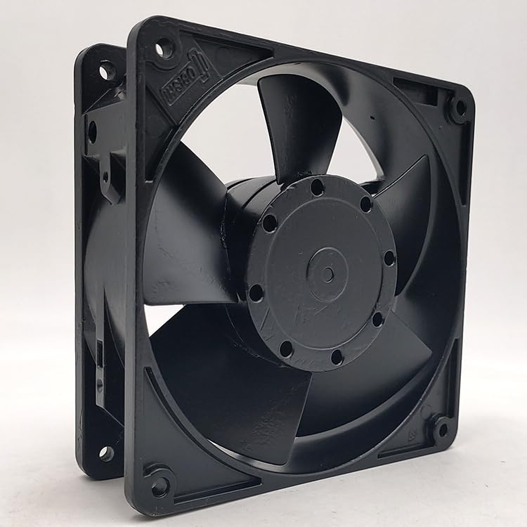 Type R125C 12038 220V 12cm Full Metal High Temperature Resistant Cabinet Fan