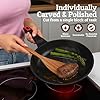 PriorityChef Wooden Spoons for Cooking, Premium 8pc Teak Wood Utensil Set with Hanging Hooks #2