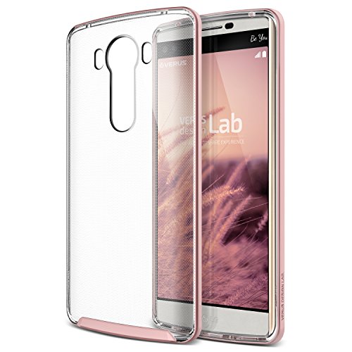 LG V10 Case, Verus [Crystal Bumper][Rose Gold] - [Clear Cover][Military Grade Protection] for LG V10 Devices