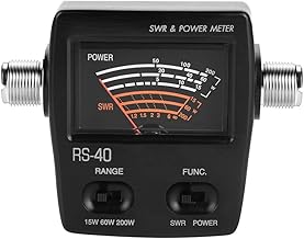 01 Standing Wave Meter, SWR Meter, Lightweight UV Segment Standing 200W Power for Amateur Radio Enthusiasts Factory Car Radio Users Car