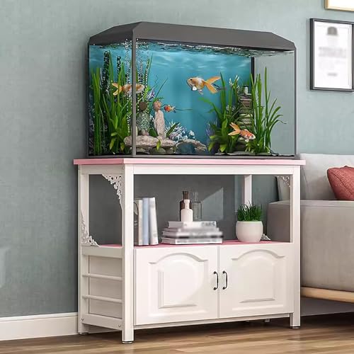 Étagère élégante aquarium et reptiles support durable 10 30 gallons 50x30 cm