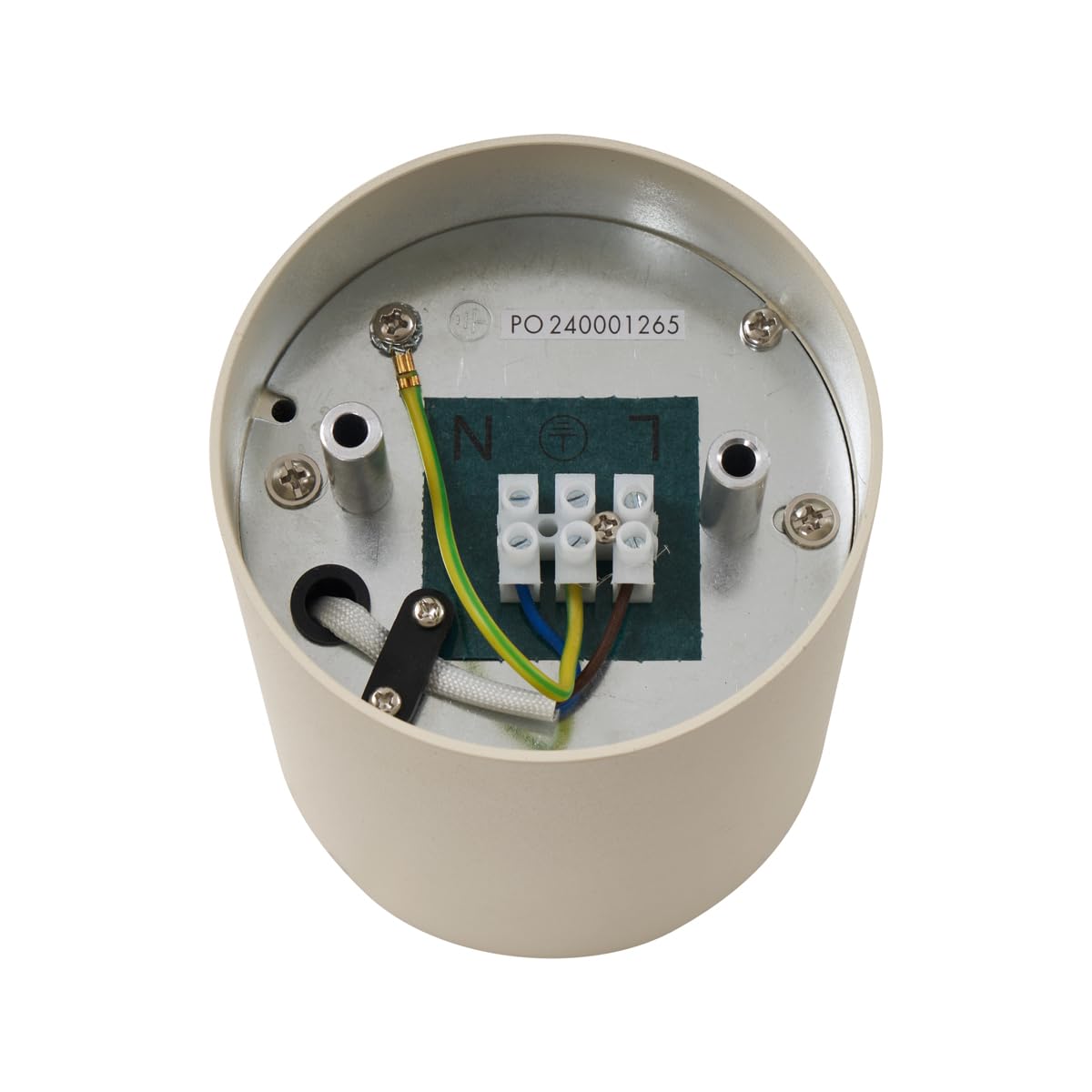 Qazqa Verstellbarer Deckenstrahler, Deckenspot - 108444 - Beige, max. 10W, Geeignet für LED, 10cm, Ideal als Flur, Küche lampe, Schlafzimmerlampe und Wohnzimmerlampe, Im 4er-Set.