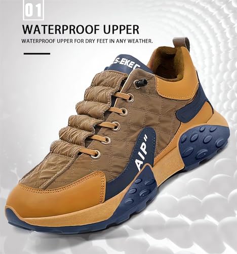 Men's Orthopedic Comfort Sneaker 2024 Waterproof Air AIP Walking Tennis Comfortable Wide Shoes Slip on Sneakers4