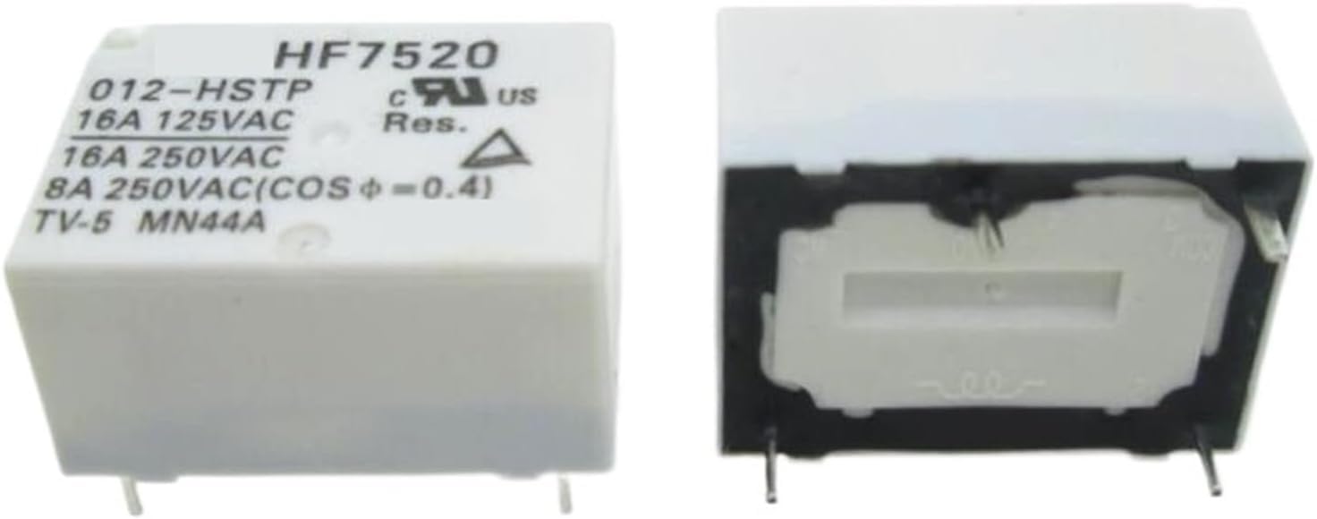 Relais HF7520-012-HSTP 12VDC DIP4 en lot de 10 pièces pour circuit imprimé