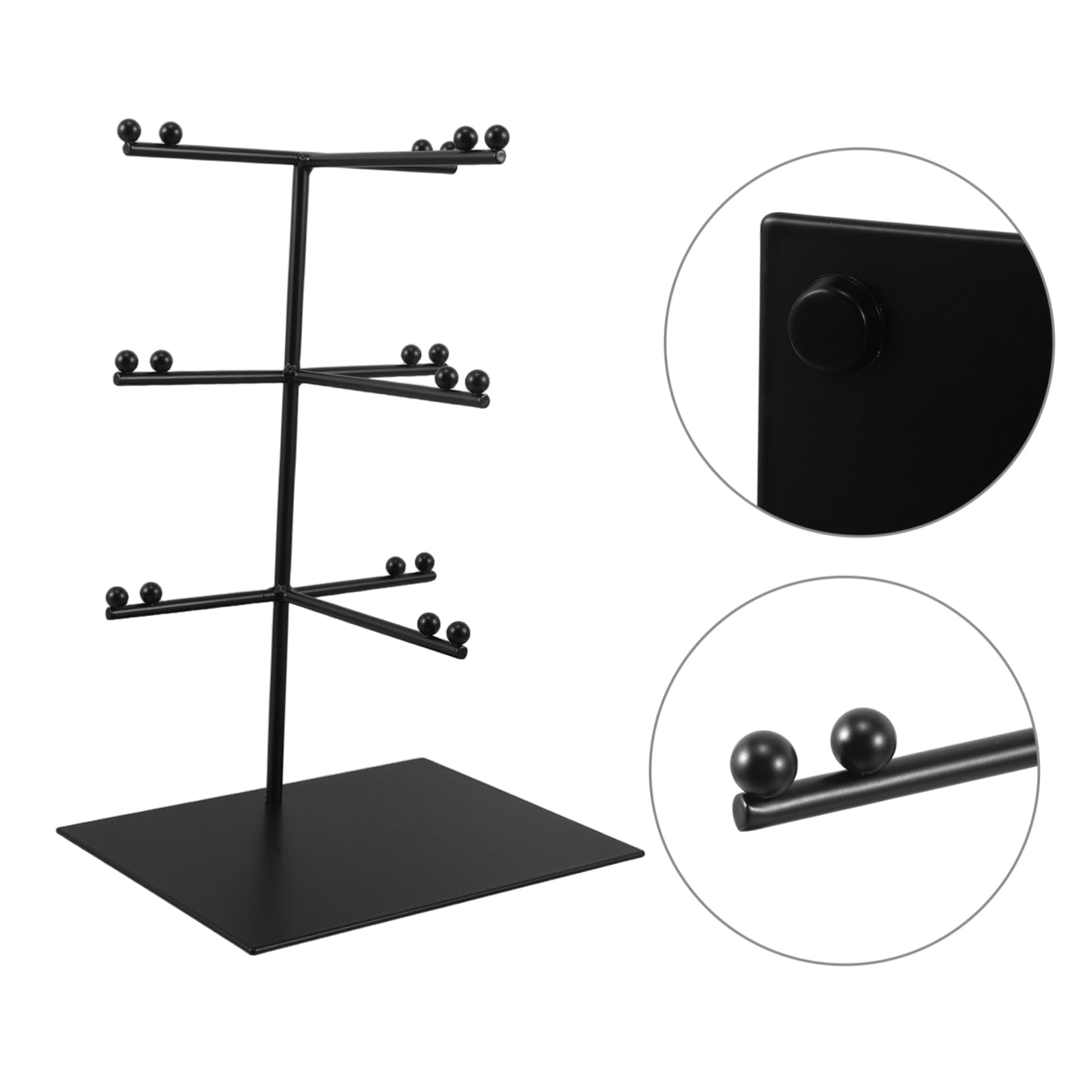 Gatuida Expositor De Gafas De Sol De Organizador De Metal para Almacenamiento Escaparates Tiendas Minoristas y Doméstico para Exhibir Gafas De Sol