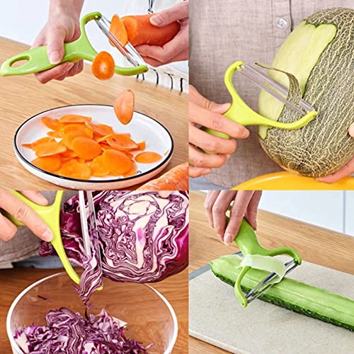 Mandolín cortador portátil para vegetales miniatura 5