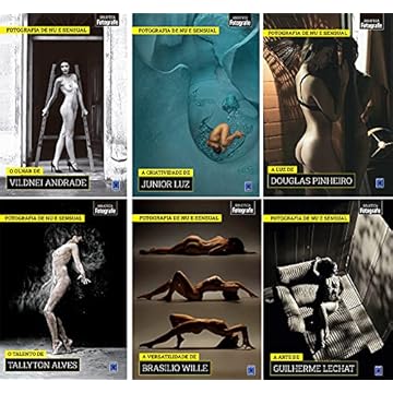 Capa do livro Coleção Fotografia de Nu e Sensual ( 6 volumes)