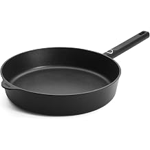 Woll ECO LOGIC SAUTE PAN 12.5", 5 QT. Made in Germany. Made from Cast Aluminum + Fixed Handle. PFAS-FREE Diamond QXR Non-Stick Coating