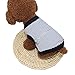 Pet Clothes, Howtar Dog Striped Shirts Summer Apparels Puppy Cute Vest Soft Clothing (S, Blue)